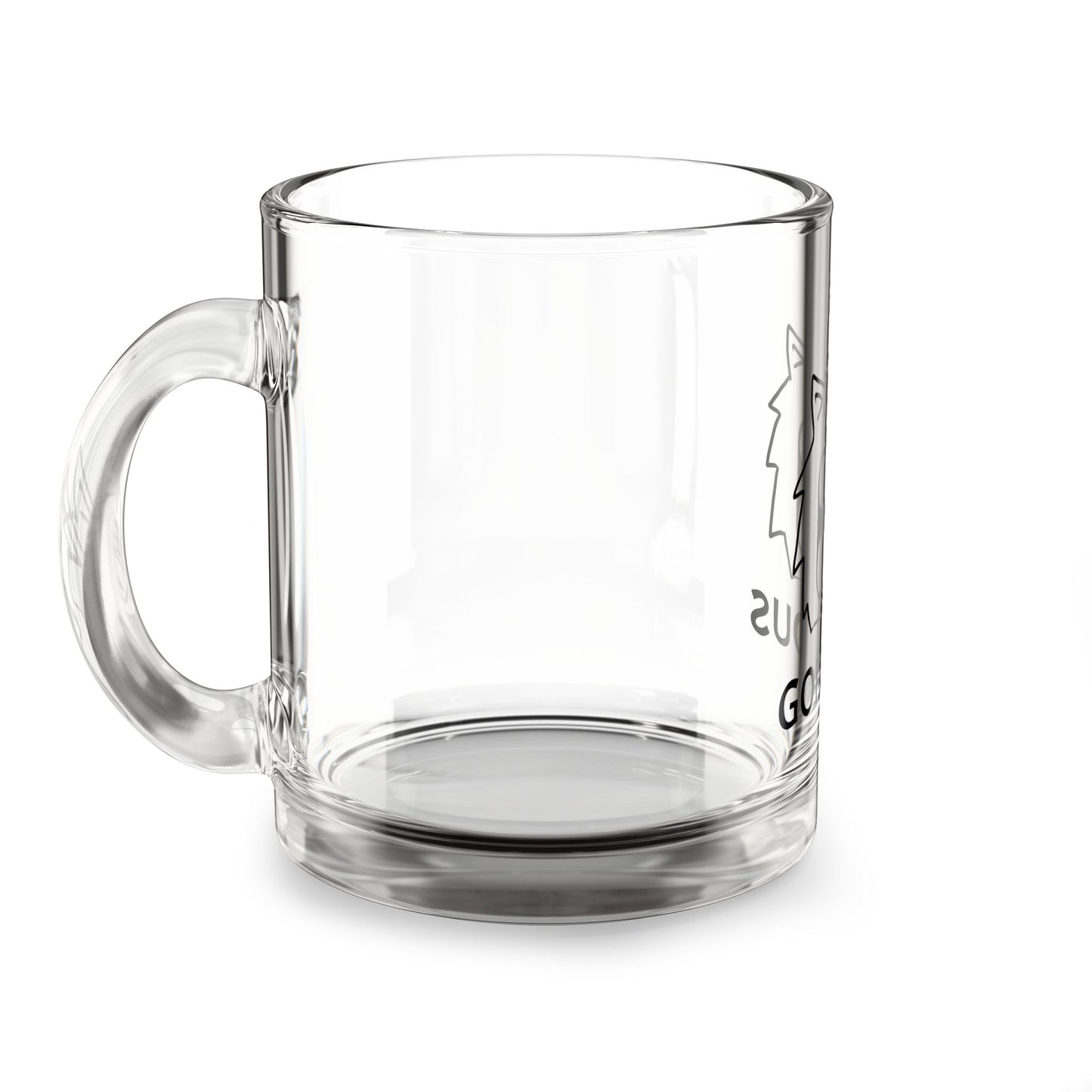 Gorgeous Merch Glass Mug, 10oz