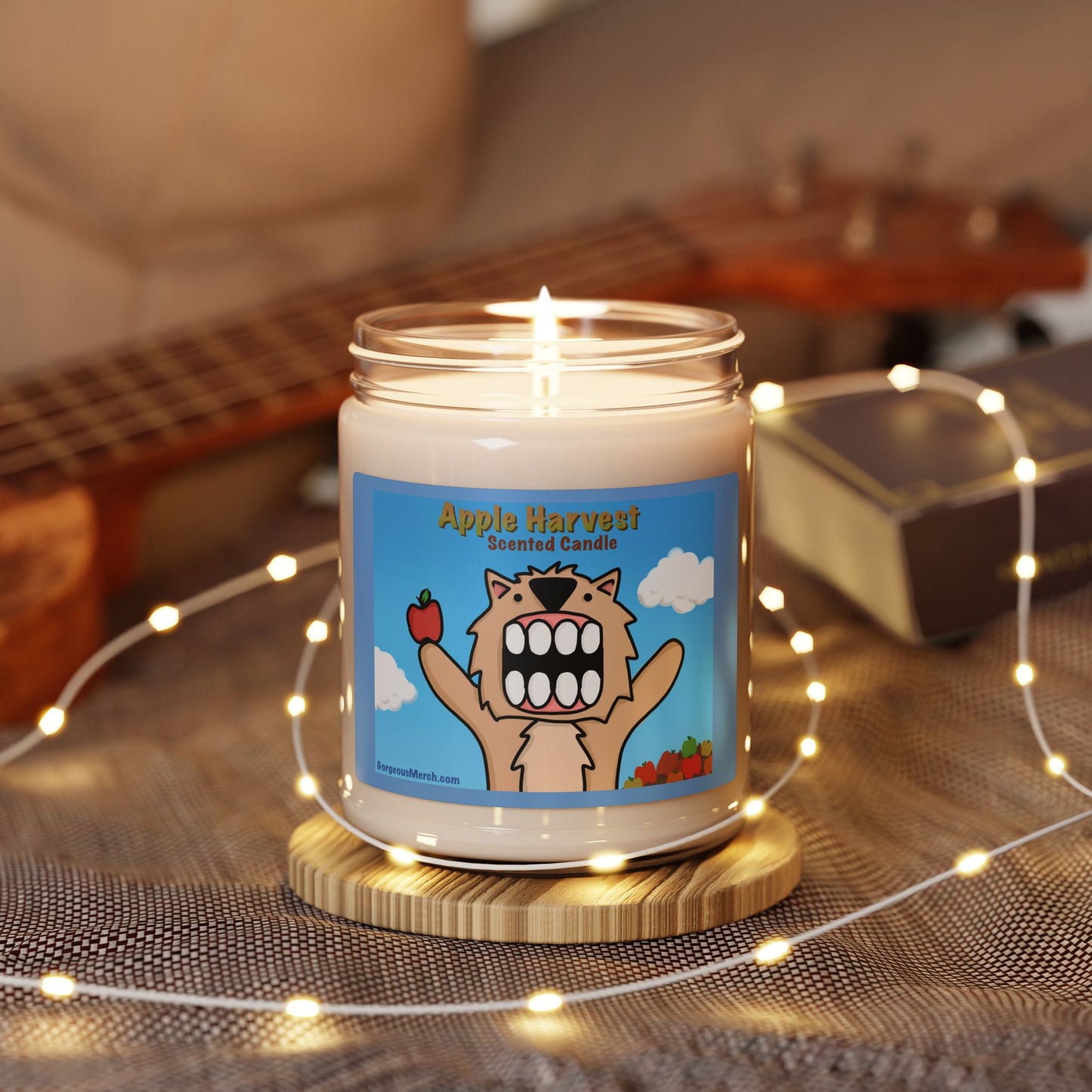 Apple Harvest Scented Soy Candle, 9oz