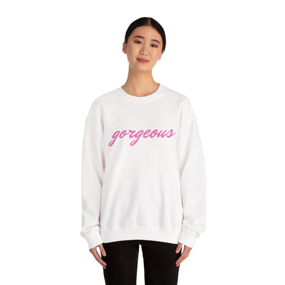 Gorgeous Script Crewneck Sweatshirt