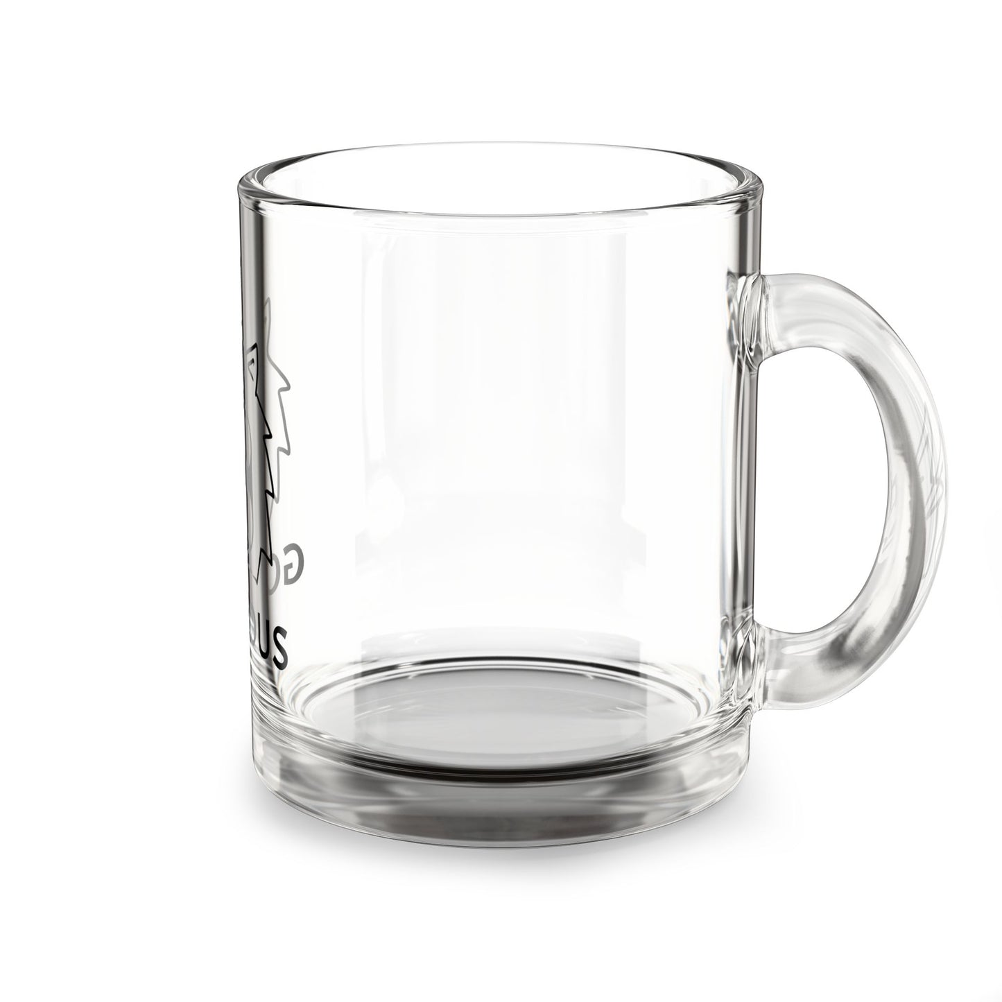 Gorgeous Merch Glass Mug, 10oz