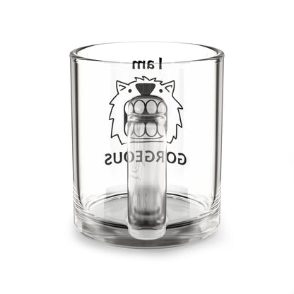 Gorgeous Merch Glass Mug, 10oz