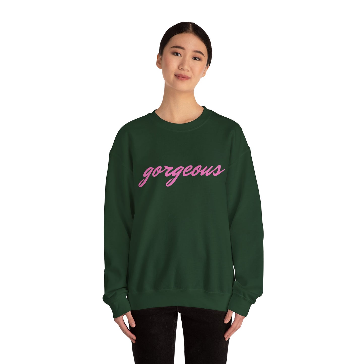 Gorgeous Script Crewneck Sweatshirt