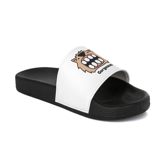 Playful Women's Slide Sandals with Cartoon Design | Cute Casual Footwear for Summer, Beach, Poolside, Gifts, Comfortable Slides